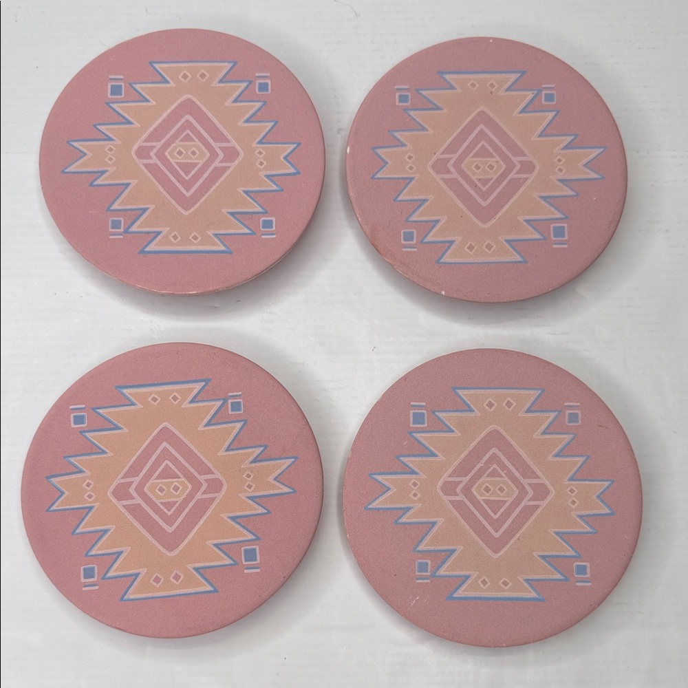 Vintage Sandstone Southwestern themed Dew Stopper Coasters